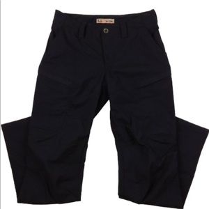 5.11 Tactical Apex Cargo Work Pants Reg. Fit Straight Leg Stretch Navy Blue